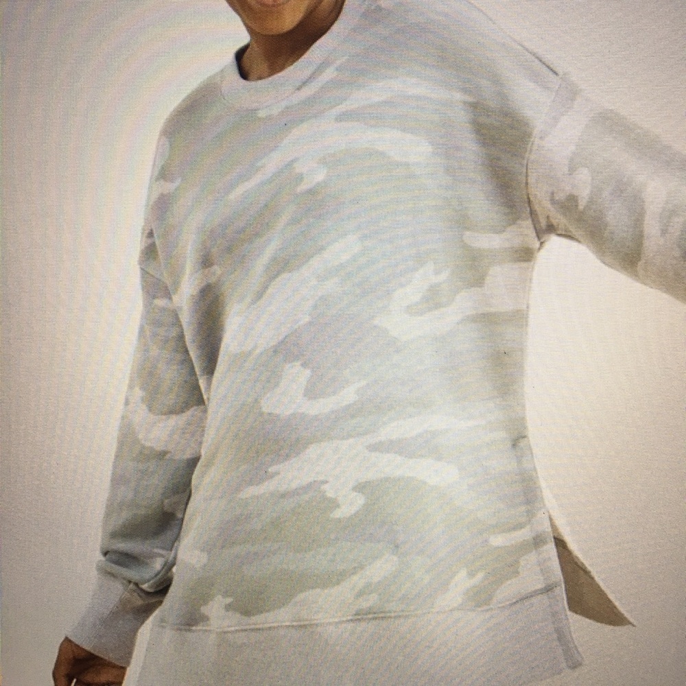 Aerie desert camo oversized sweatshirt
